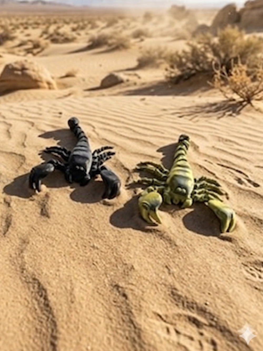 3-D Printed Scorpions